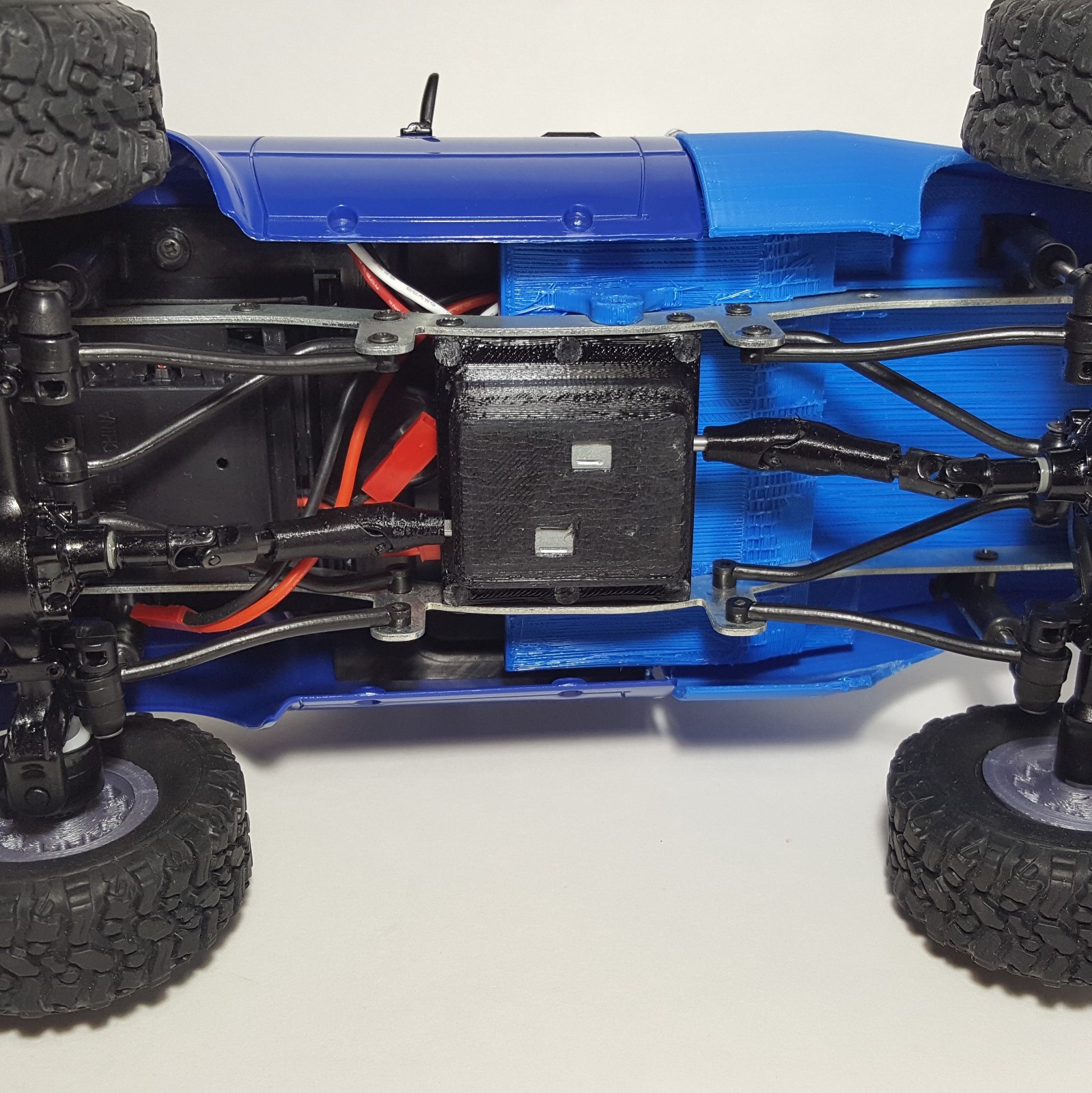 WPL Custom Dual Motor Mount for N20 or N30 For B-1 C-14 B-24 C-24 1/16 RC