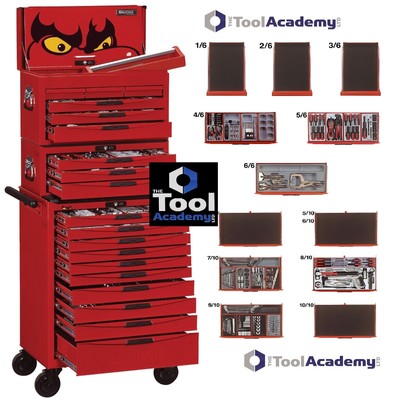 Vehicle Parts Accessories Sealey Ap2200combocp 6 Drawer Top