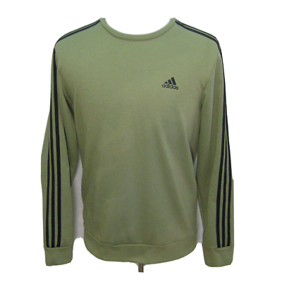 Adidas olive hotsell green sweatshirt