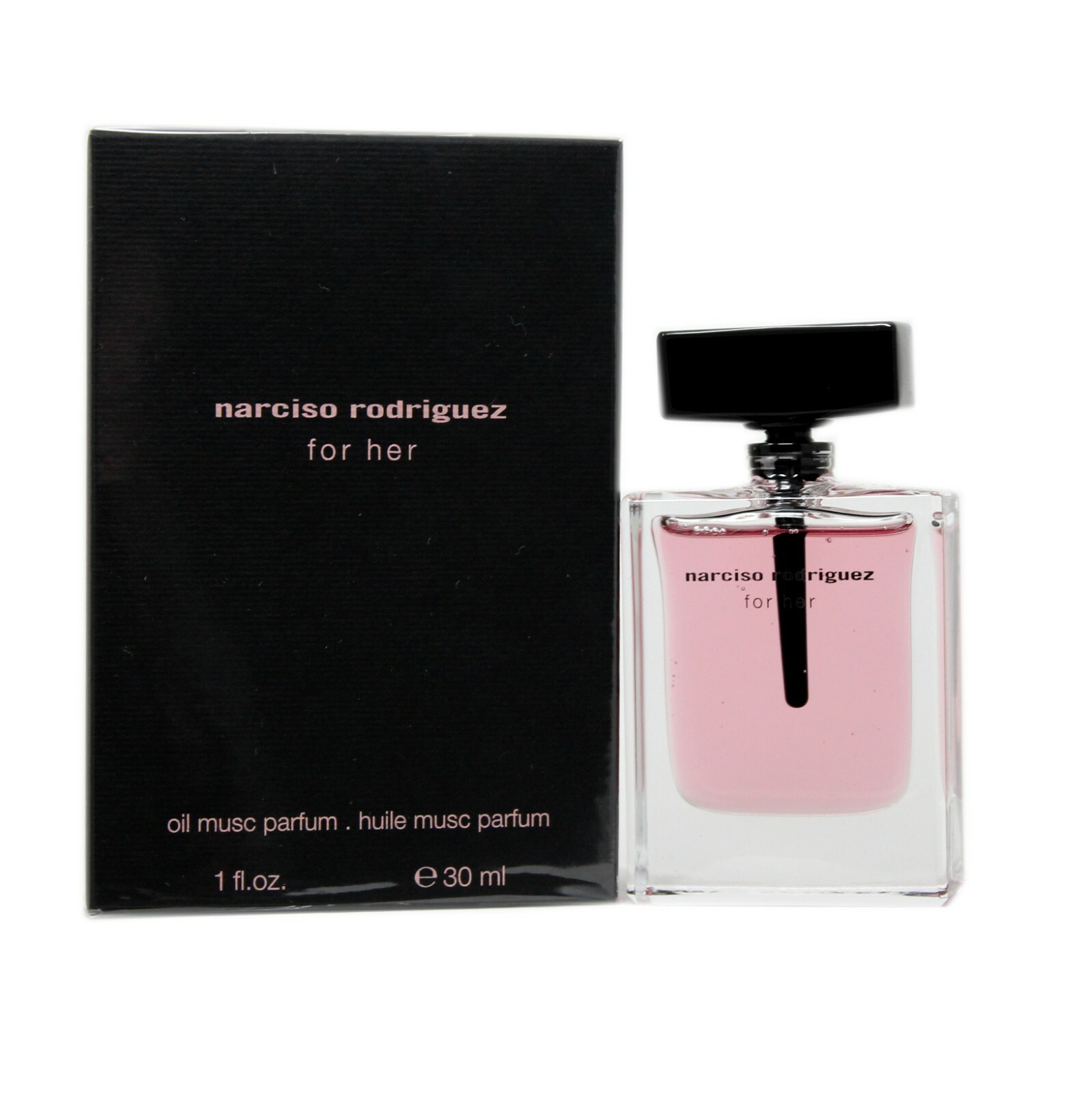 NARCISO RODRIGUEZ FOR HER OIL MUSC PARFUM 30 ML/1 FL.OZ. NIB