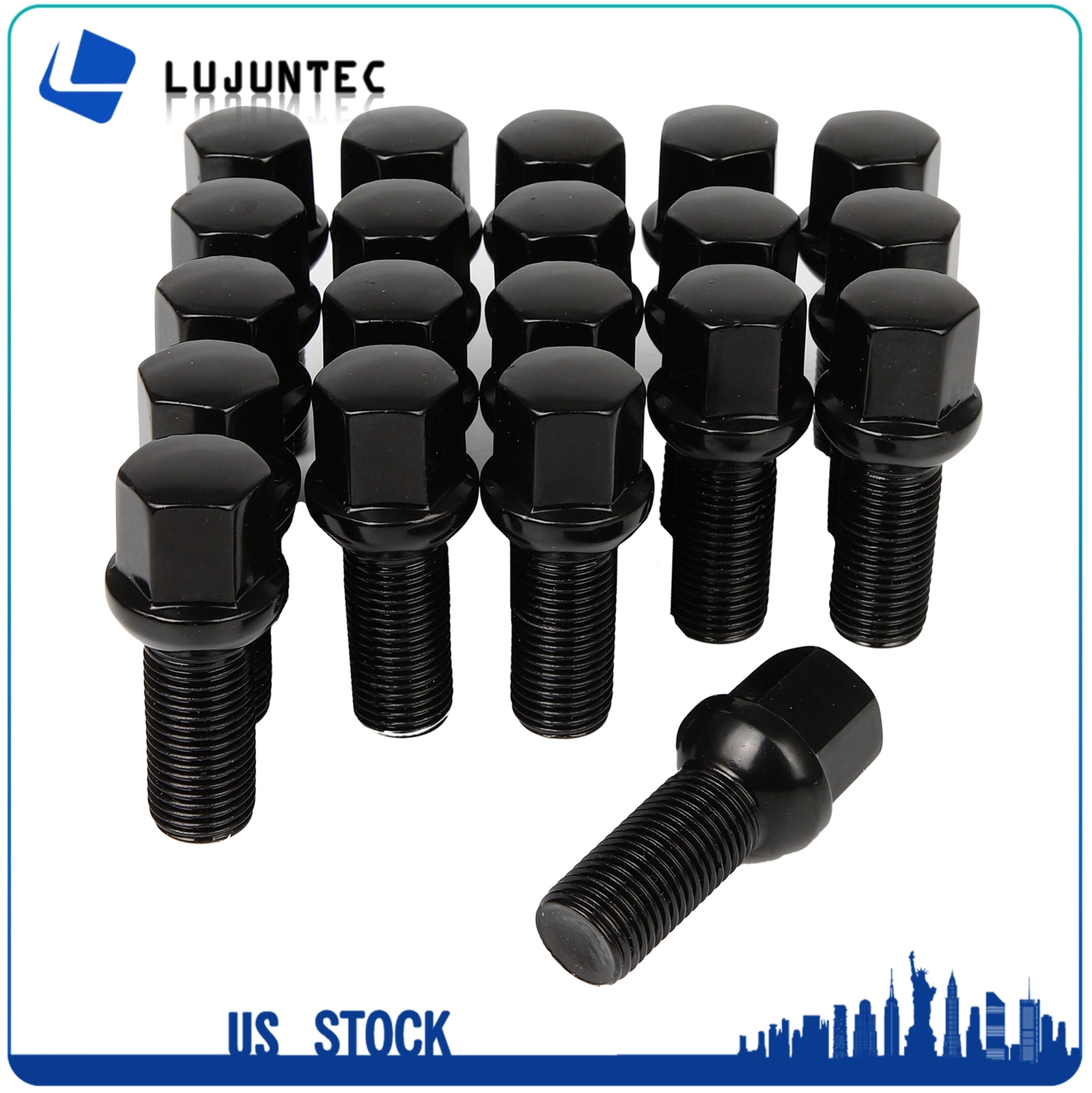 20pc 14x1.5 Lug Bolt For Volvo XC90 S60 S80 S90 V60 V70 V90