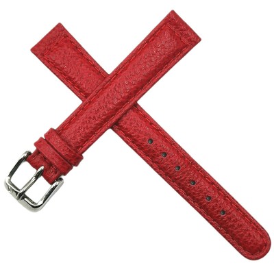 NEW OLD STOCK - 14 MM - STRAP BAND - GENUINE LEATHER - SWISS WATCH - BRACELET #A