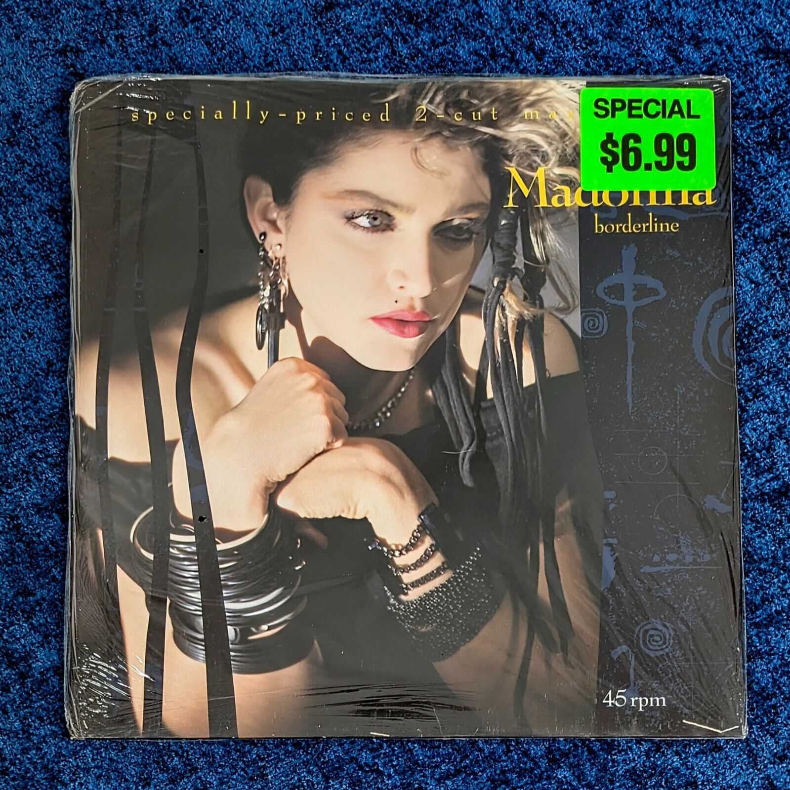 【レビューで送料無料】 WEA SEALED MADONNA CANADA LP MAXI 1984 VINYL 12'' BORDERLINE 洋楽