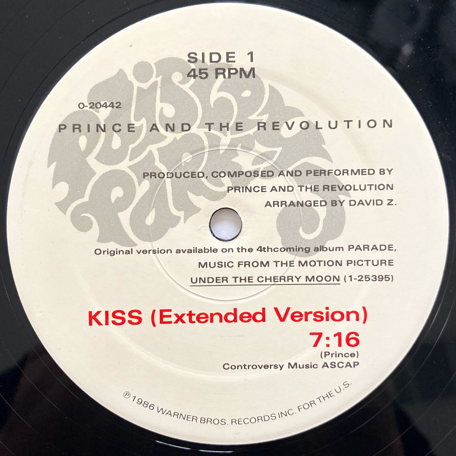 Prince Vinyl Record Collection 1984-1988 w/ Rare B-Sides Galore - VG Condition