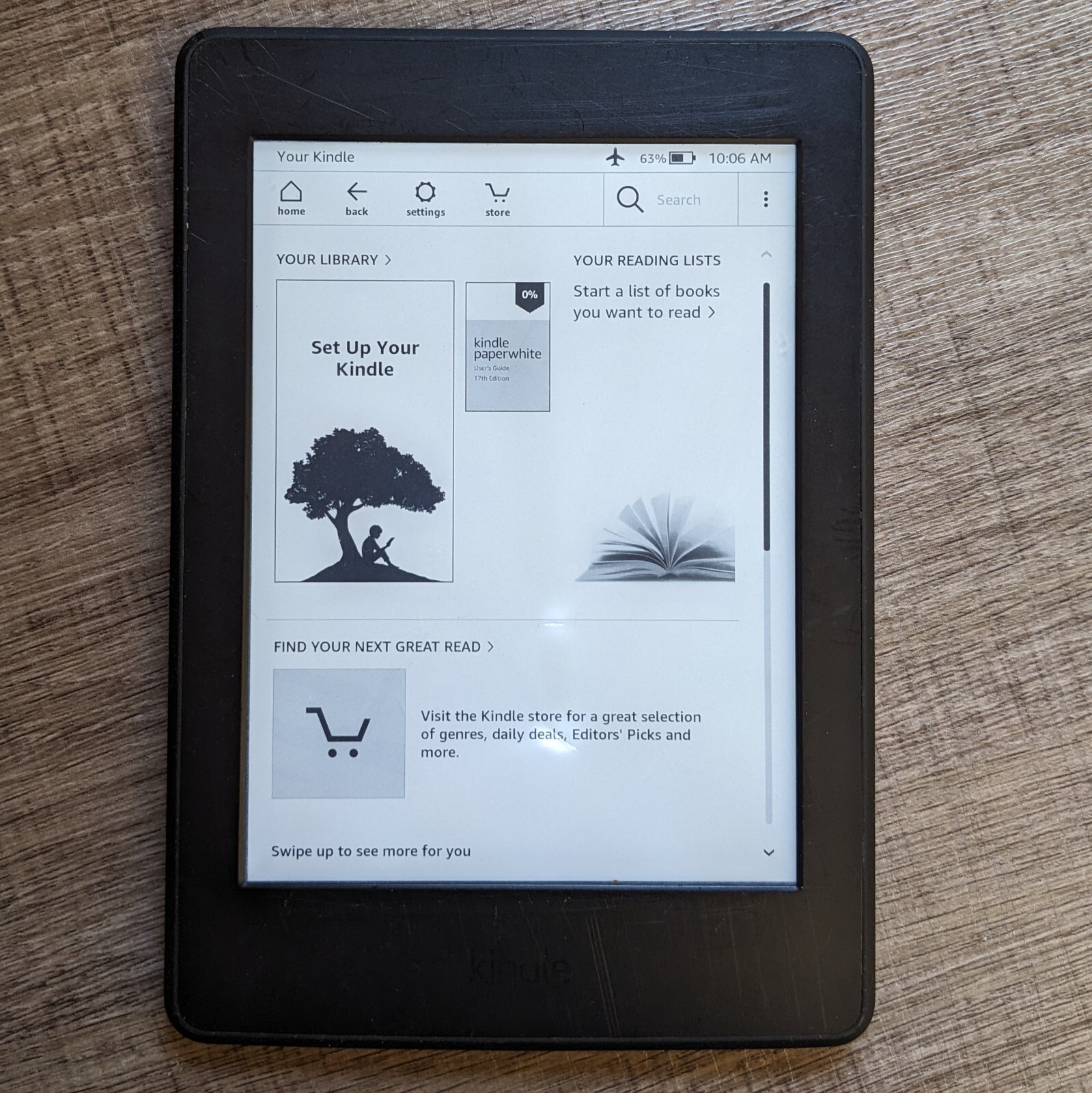 Amazon Kindle Paperwhite 3rd (7th Generation) 300ppi, 4gb, 6 Amazon Kindle Paperwhite 3rd (7th Generation) 300ppi, 4gb, 6