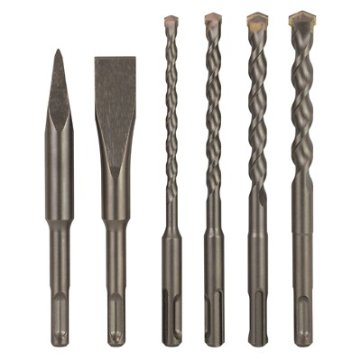 Lot 3 pcs Metal Chisel 1//4/" Wide Tip Carbide Tool Hex Shank