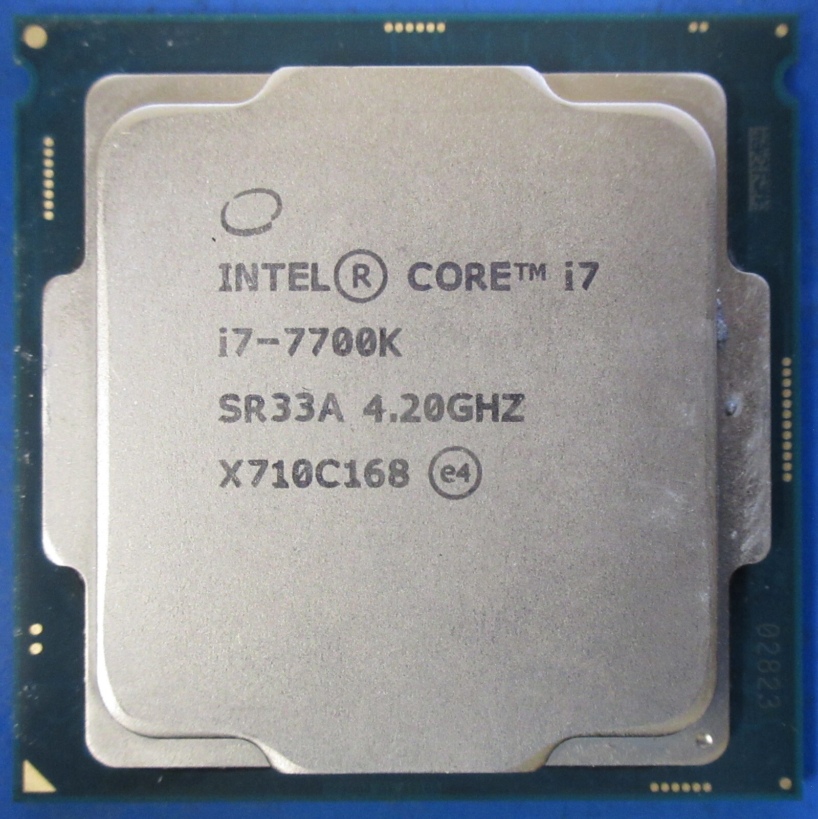 SR33A : Intel Core i7-7700K 4.2GHZ : 4 Core : LGA1151