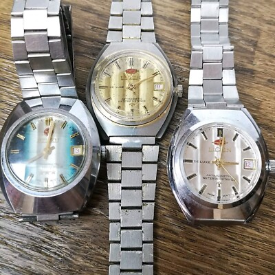 3 x Mens Orient Style Watches for Repair or Parts, None Working (CF113)