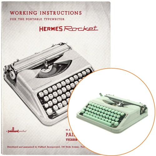 1965 Hermes Rocket on the Typewriter Database