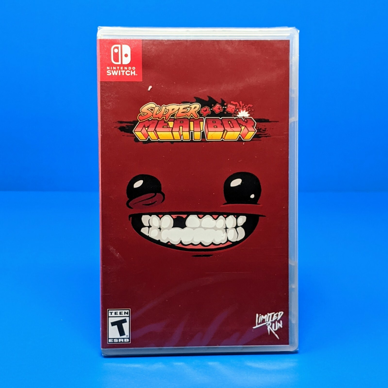 Limited Run Super Meat Boy Nintendo Switch Alternate Cover