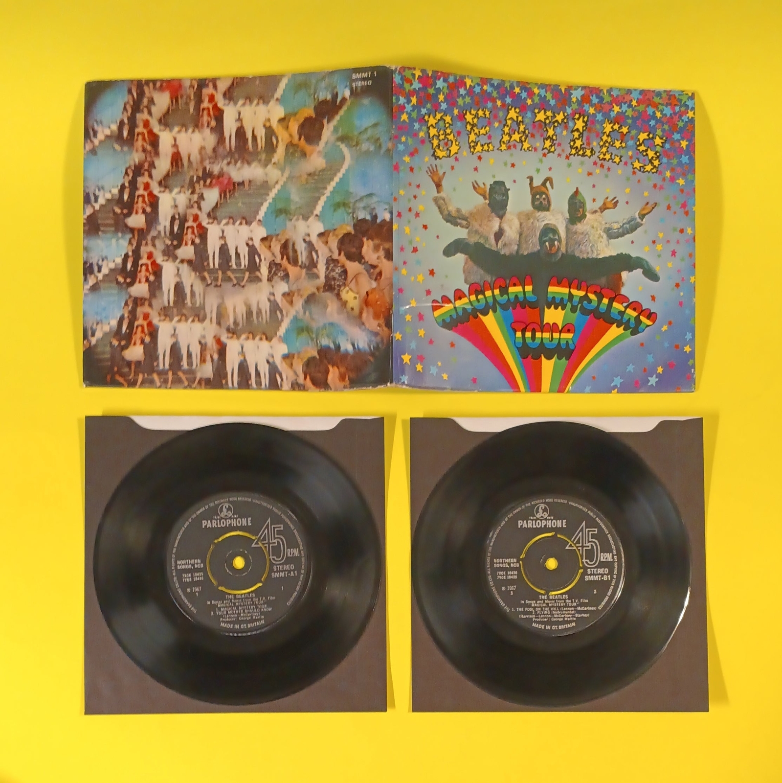 UK盤 BEATLES MAGICAL MYSTERY TOUR The Beatles – Magical Mystery Tour – 2 x Vinyl (7