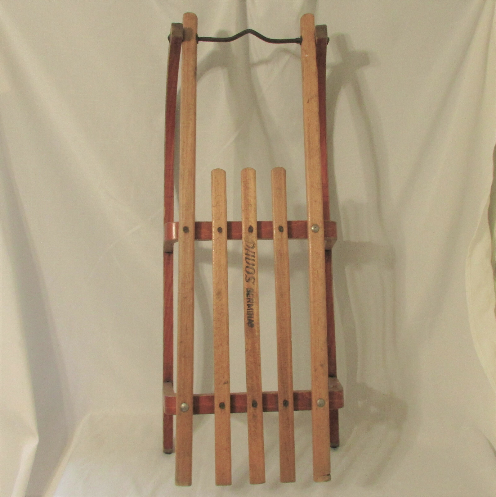 Davos wooden sledge sled ソリ vintage $_12.JPG?set_id=880000500F