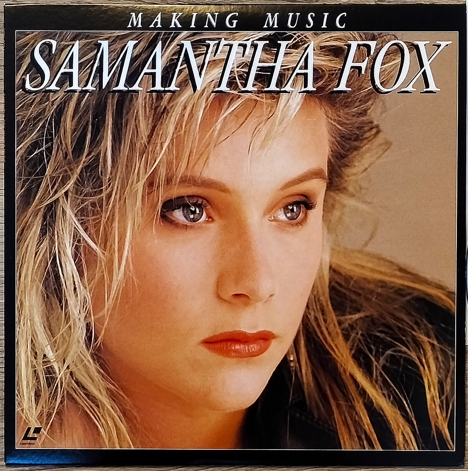 SAMANTHA FOX Laserdisc Making Music JAPAN LD 