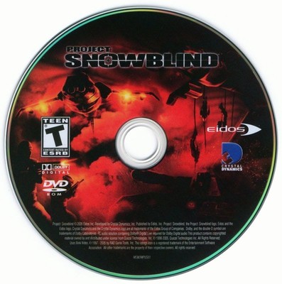 Project - Snowblind Microsoft Windows PC CD