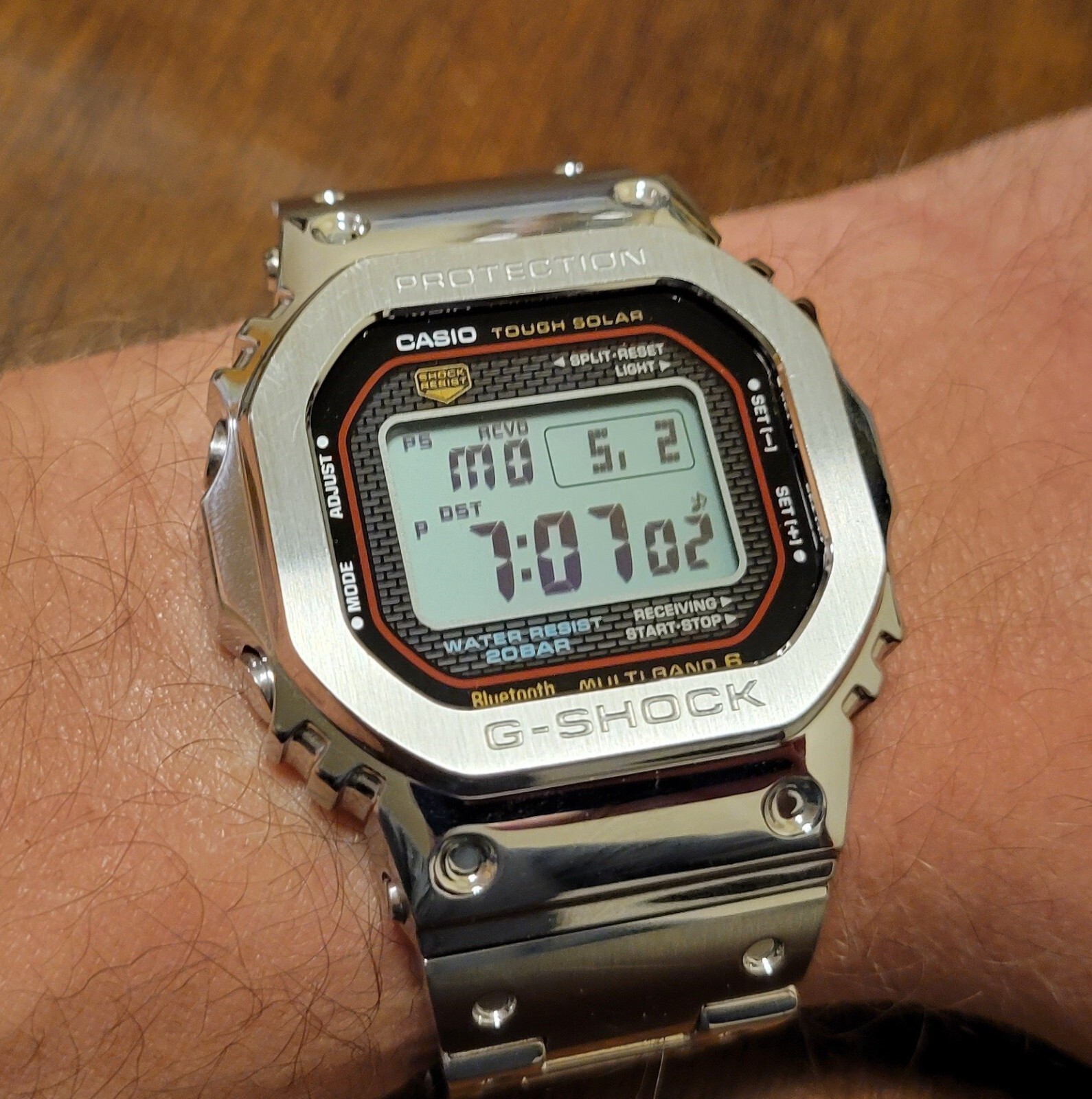 【SALE】CASIO G-SHOCK GMW-B5000D-1JF Casio G-shock MRG-B5000D-1JR Super Titanium Quartz Watch Box