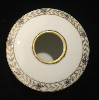 Vintage Nippon Hair Receiver - Moriage Detail