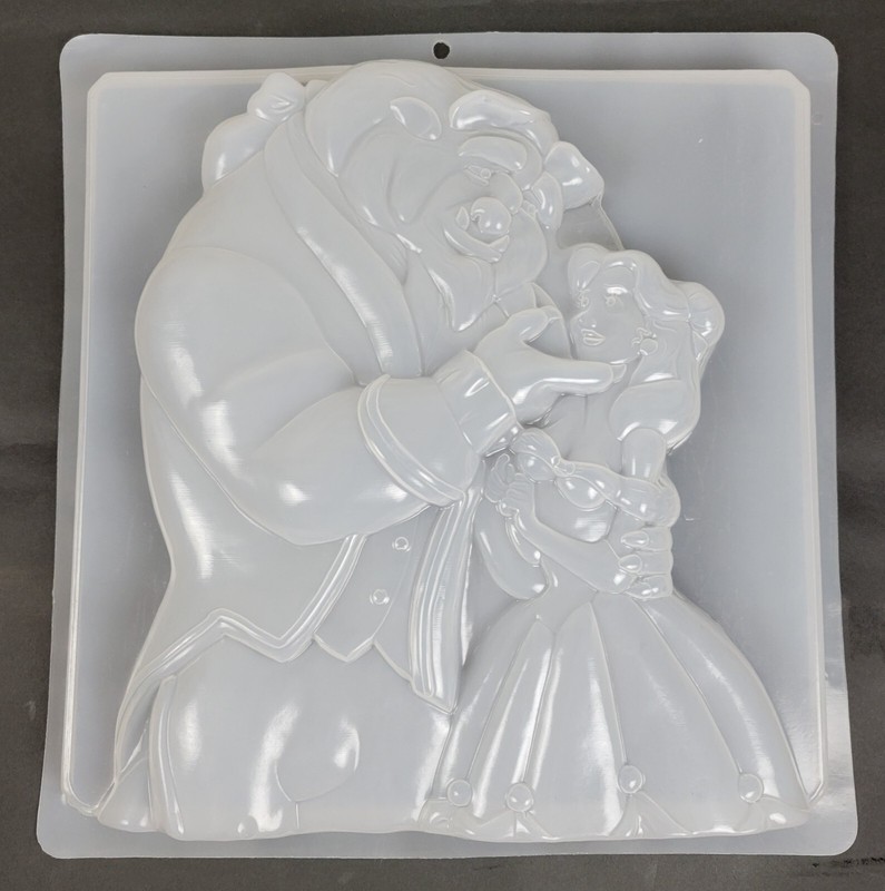 Disney Beauty & The Beast Cake Candy Chocolate Jelly Mold