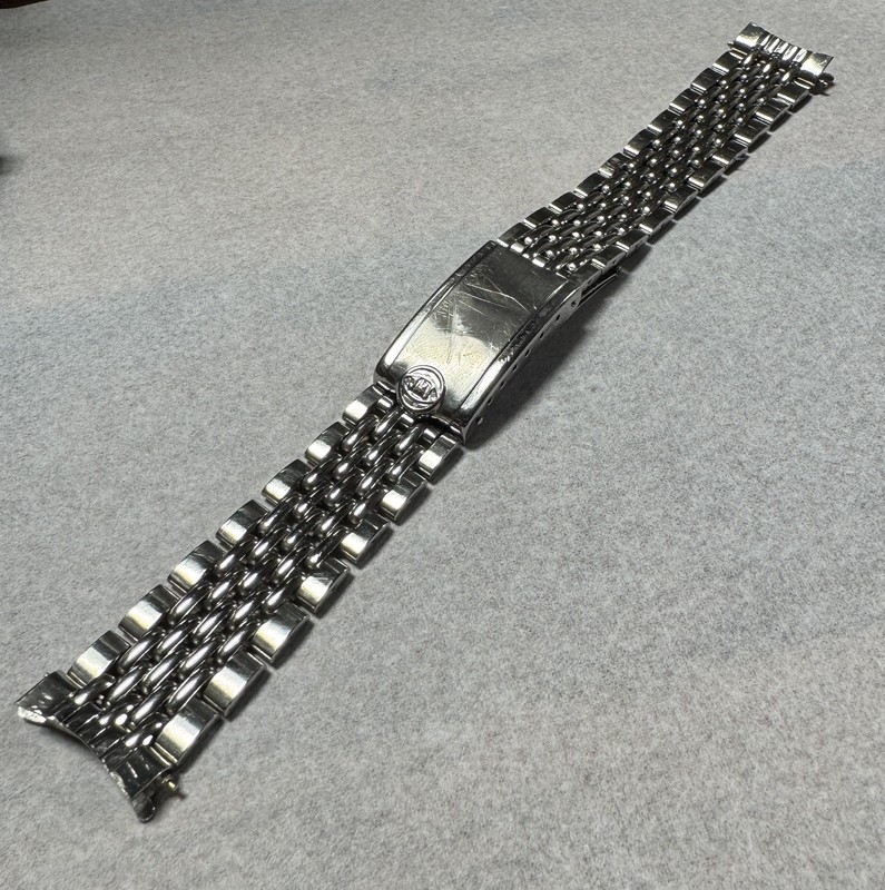 Rare 1965 Vintage IWC Ingenieur 666 Gay Freres 18mm Rice Link