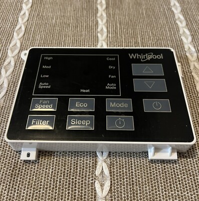 Whirlpool WHHW242AW Window Air Conditioner Control Panel