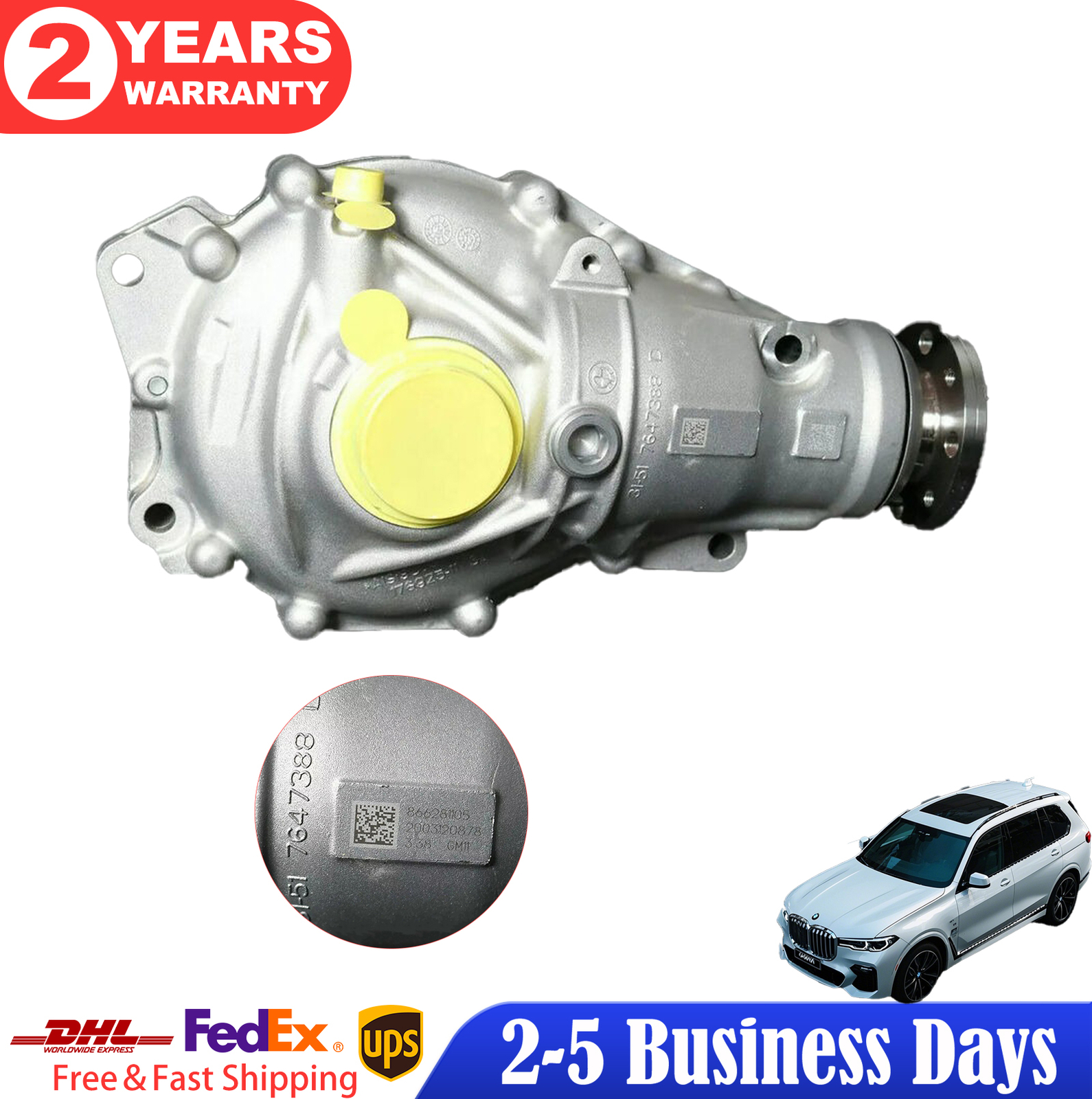 def Differential Front Axle Transmission 3.38 Ratio For BMW X7