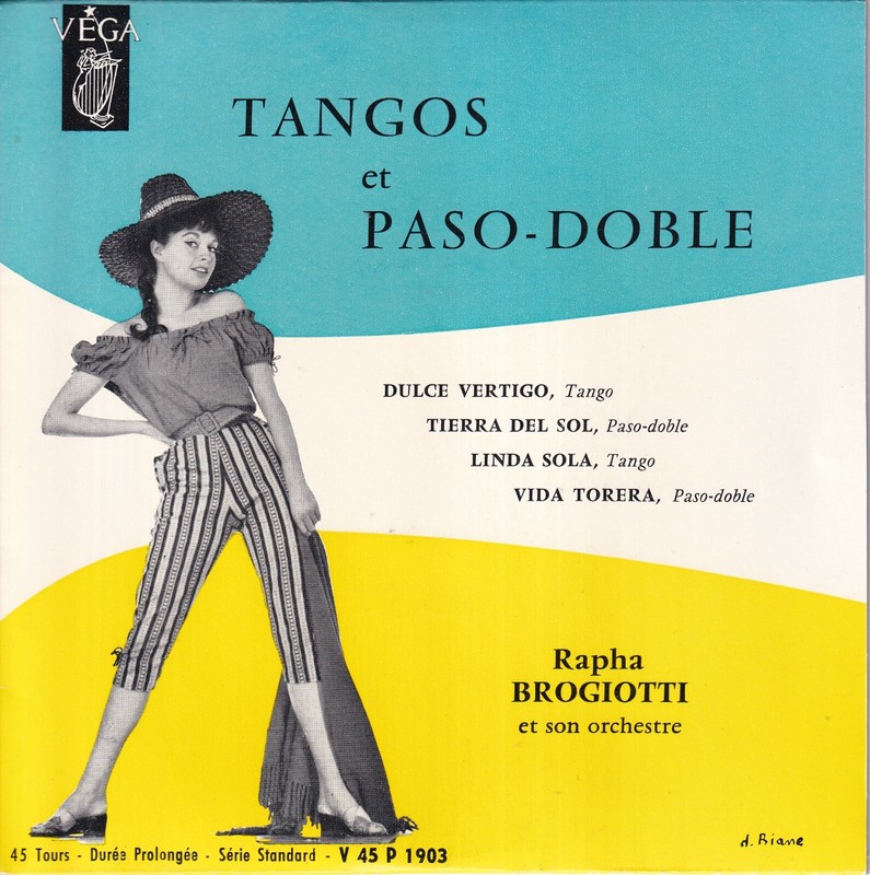 Rapha Brogiotti - Fr Ep Tangos & Paso-Doble - Dulce Vertigo + 3