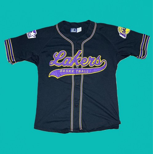 Vintage 1990s Starter NBA Los Angeles Lakers Script Baseball Vintage 1990s Starter NBA Los Angeles Lakers Script Baseball