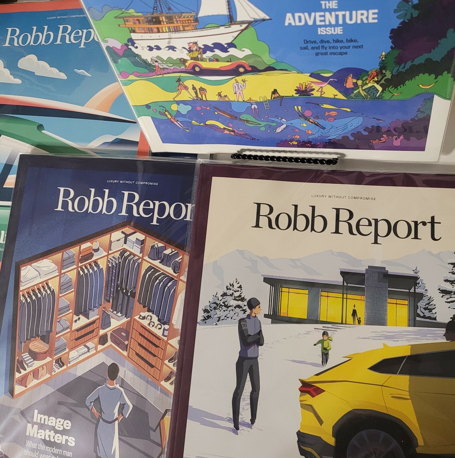 Individual Issues of ROBB REPORT Magazine: Luxury Without