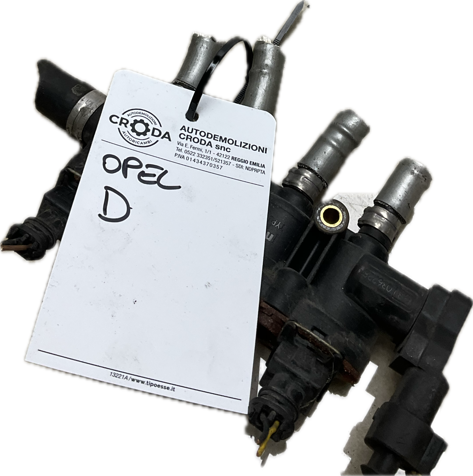 Rail iniettori GPL MPI  per modello: OPEL CORSA D codice 110R-000057  67R-010233