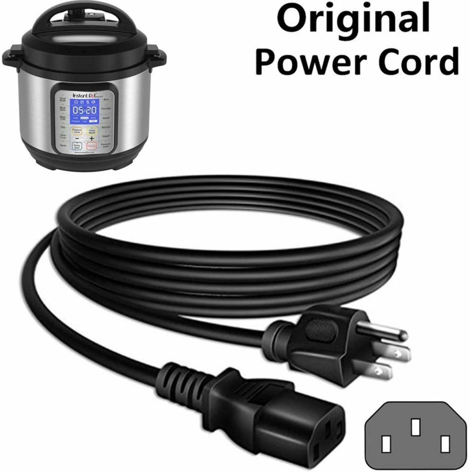 Power Cord Compatible for Instant Pot Electric Pressure Cooker Quick
