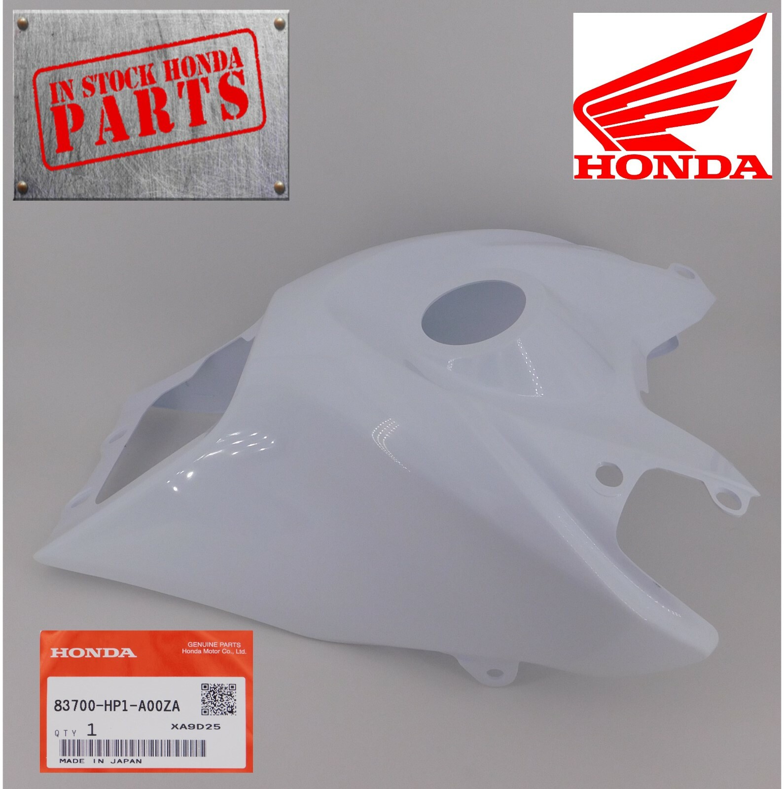 Honda Trx450r Trx450er 450r 450er Ross White Gas Tank Cover 83700hp1