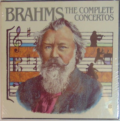 Brahms: The Complete Concertos 4×LP Vinyl (Sealed) Box Set 