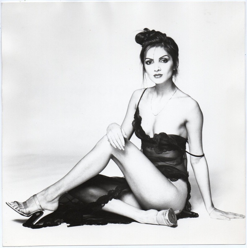 Brian Aris Top Model Lingerie 1970'S BarytÃ© Stamped