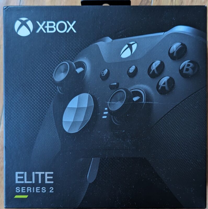 Microsoft Xbox Elite Series 2 Controller + Components Pack - Black