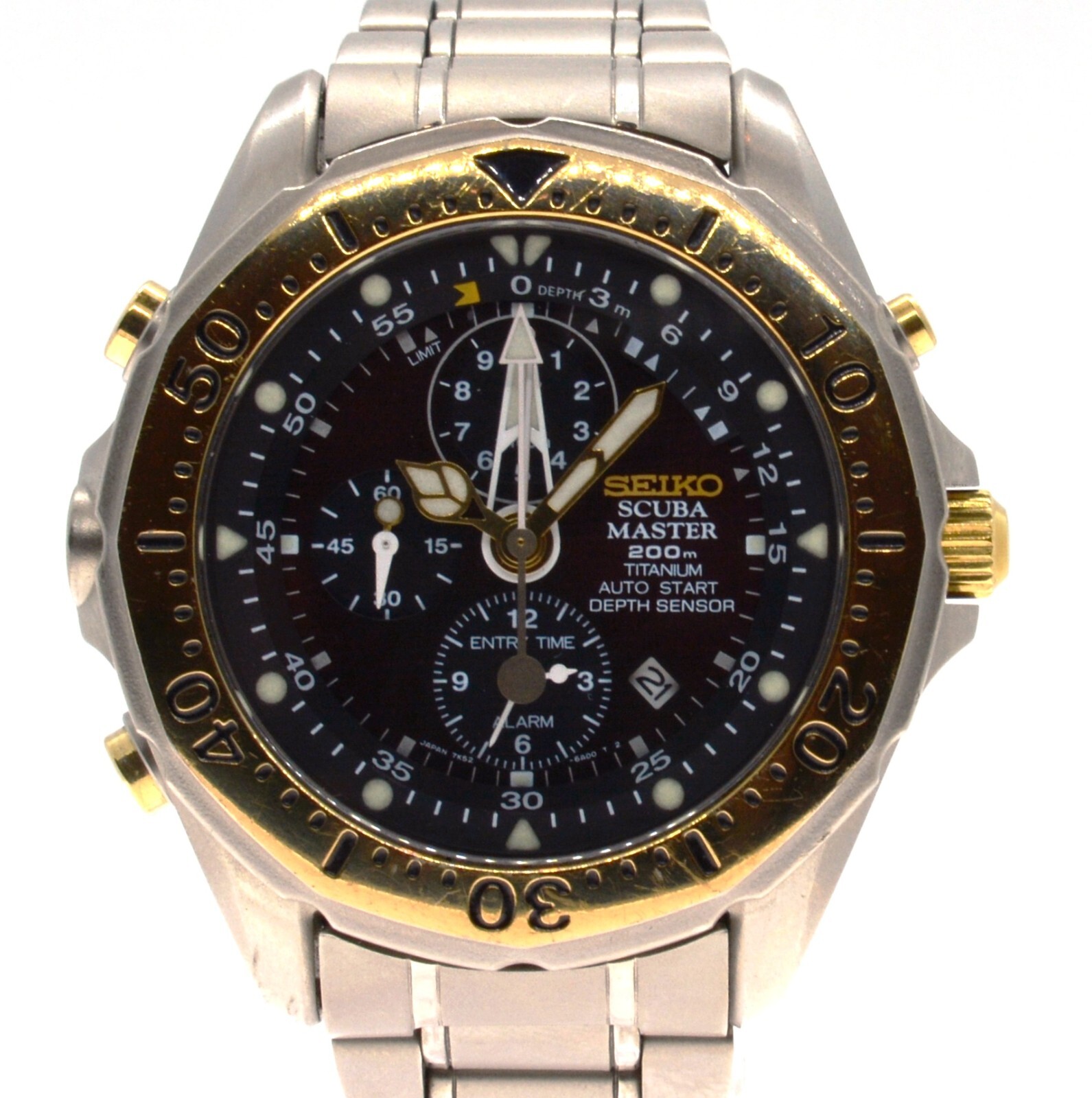 Seiko Men's SBCP001 45mm 7K52-6A00 Scuba Master 200m Seiko Men's SBCP001 45mm 7K52-6A00 Scuba Master 200m