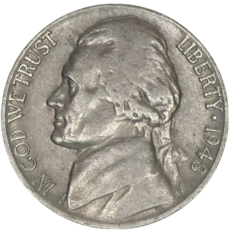 1948-S Jefferson Nickel “Best Value On EBay “ Free S&H W/Tracking