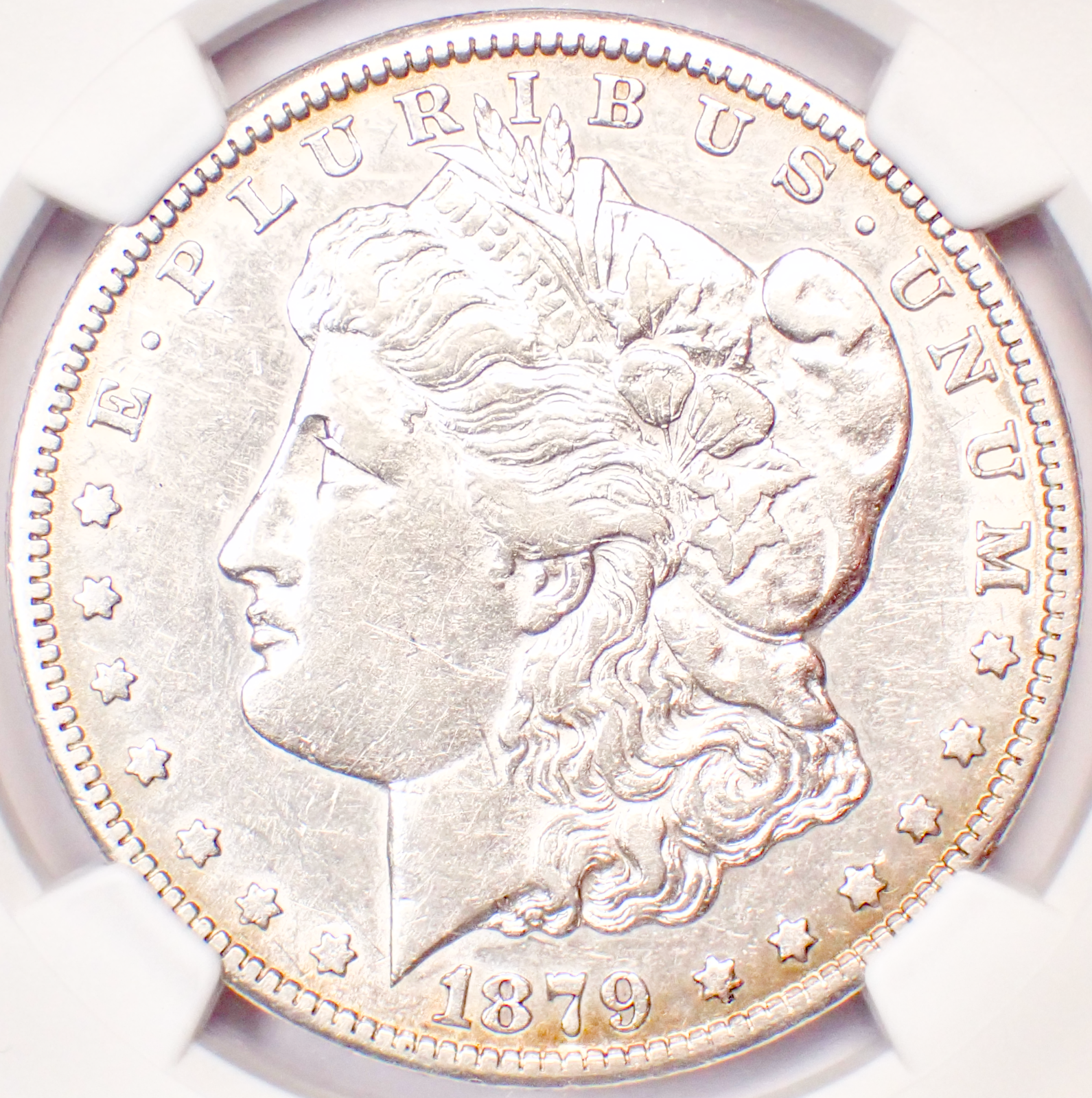 1879 Morgan Dollar 大型銀貨　NGC認証 1879 Morgan Dollar 大型銀貨 NGC認証 - メルカリ