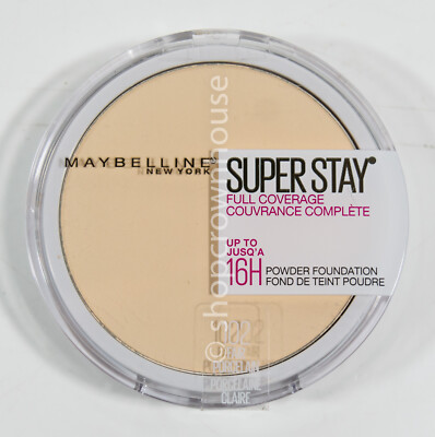 Maybelline Superstay Full Coverage Powder Foundation #102 FAIR PORCELAIN