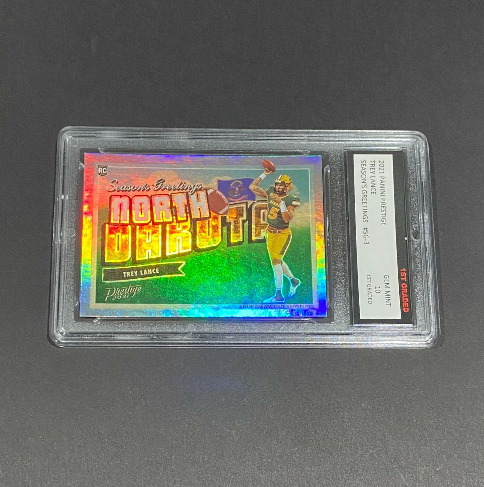 2021 PRESTIGE TREY LANCE 1ST GRADED 10 ROOKIE SEASONS