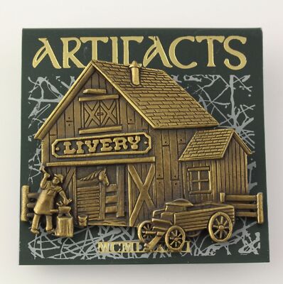 NEW JJ Jonette Vintage Livery Brooch - Silver Toned Women's Fashion Pin Horses