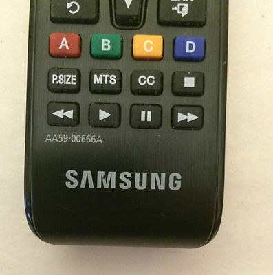 Used Samsung Remote Control AA59-00666A  **Works Great**