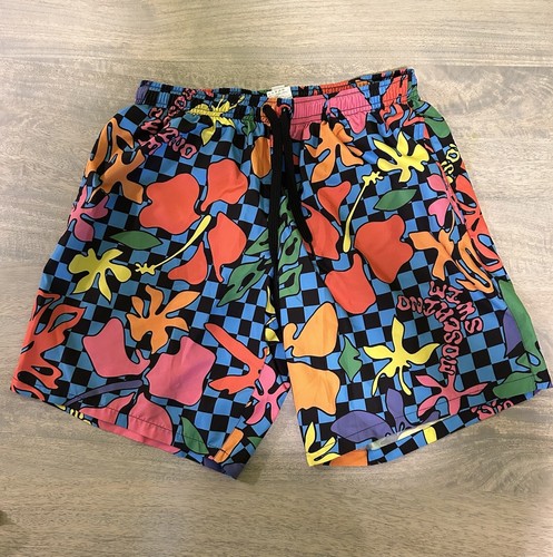 【送料&関税込】Moschino Printed Cotton Shorts MOSCHINO COUTURE- 2022 Comic Strip Print Shorts, Waist-32