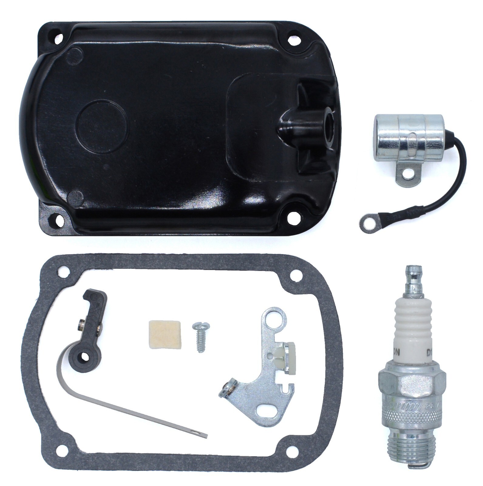 Magneto Kit Cover Cap Points Condenser for Wisconsin AENL