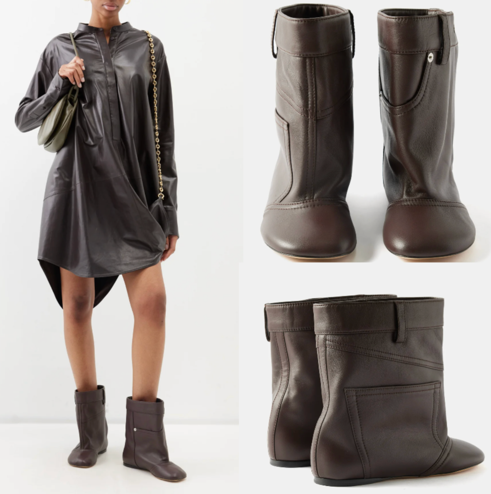 ミドルブーツ LOEWE Women Boots L814286X261179 Brown $_57.PNG?set_id=880000500F