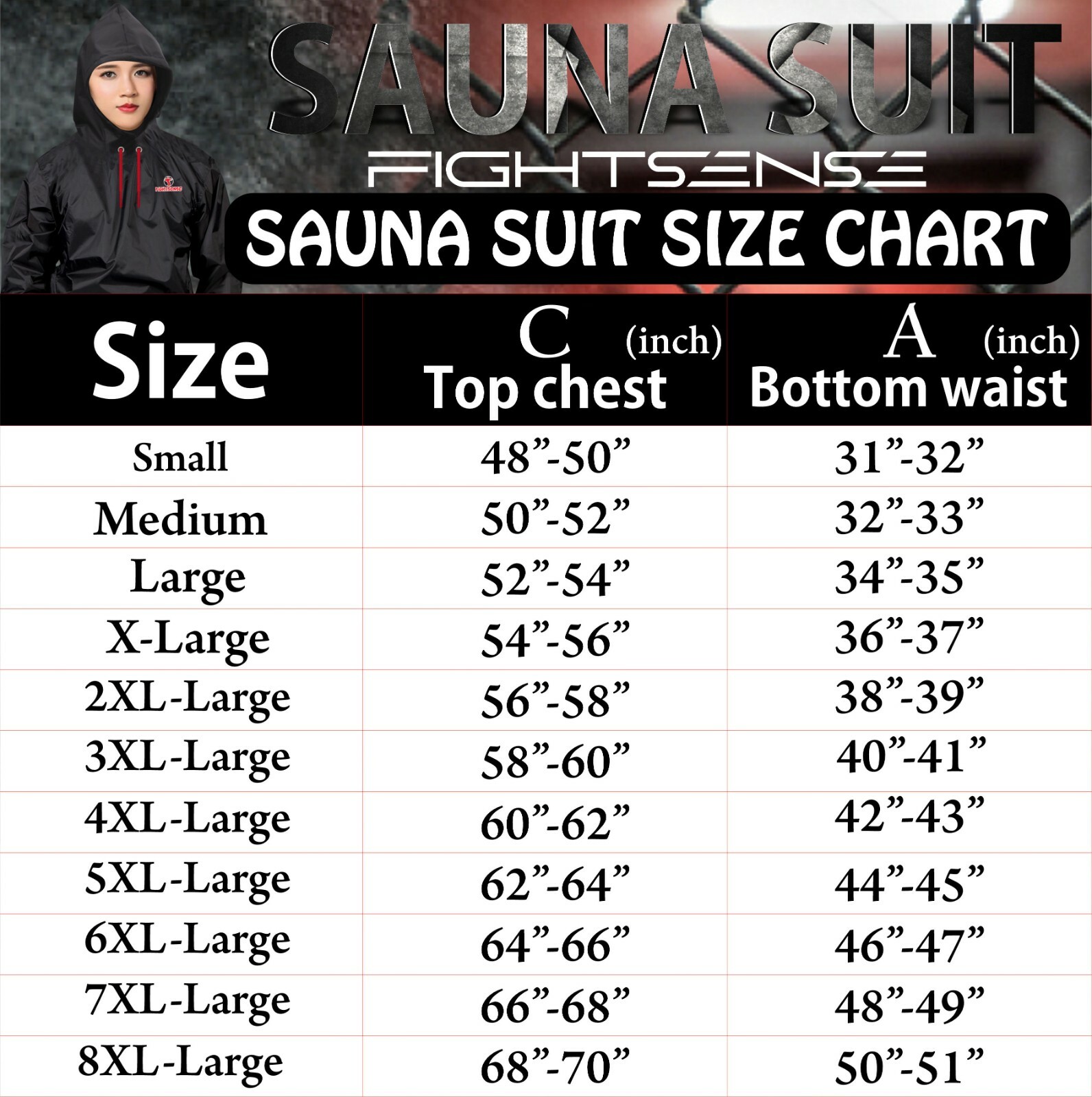 FIGHTSENSE Heavy Duty Sauna Suit for Men and Women Exercise Gym Fitness