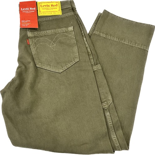 Levis Red Positively Superior 505 Utility Green Jeans Levis Red Positively Superior 505 Utility Green Jeans