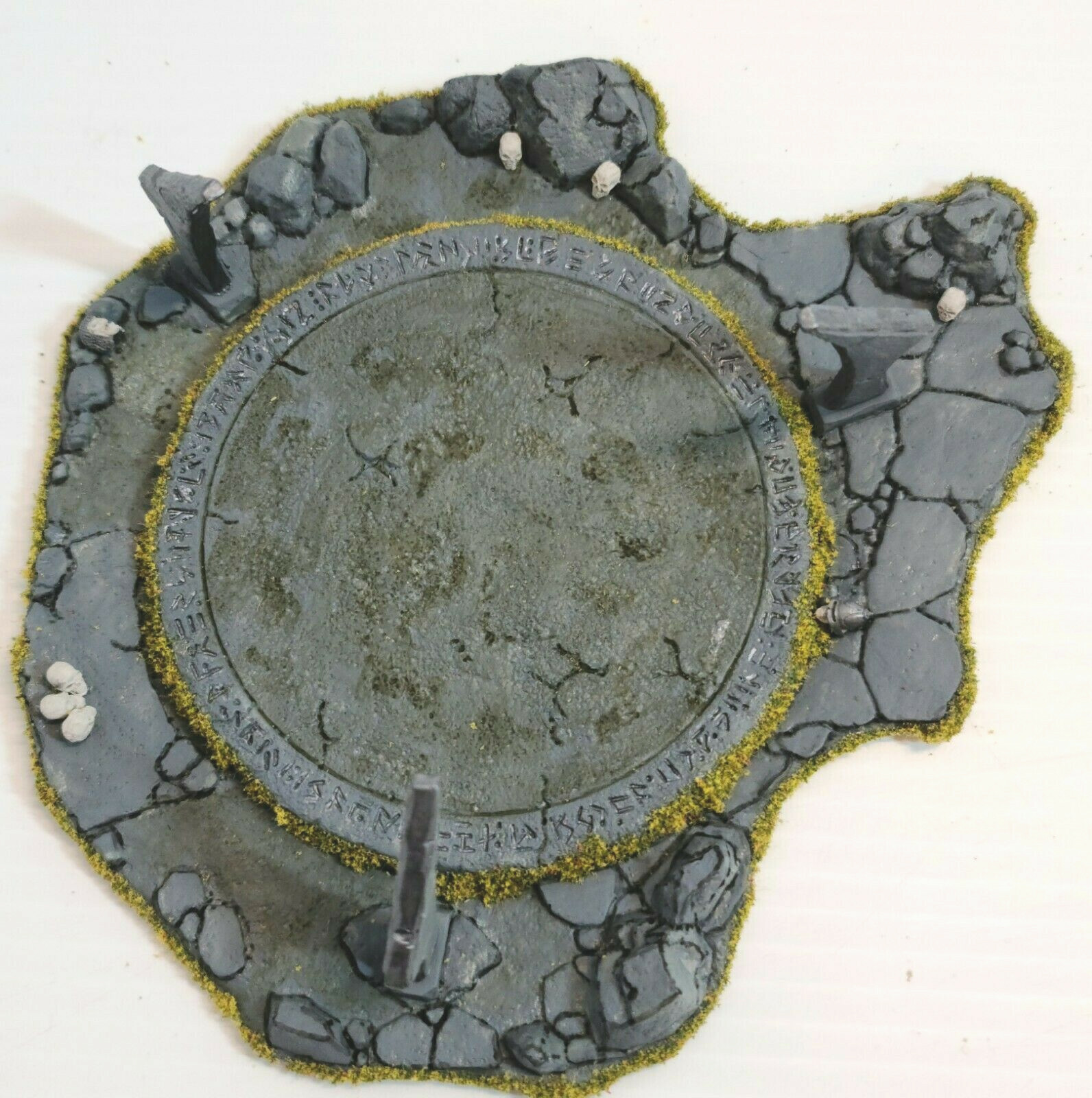 Reaper Bones Arcane Circle Painted By Pizzazz App. 7"