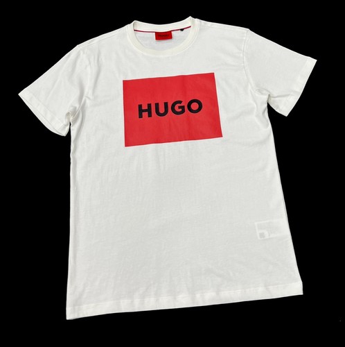 HUGO BOSS コットン Tシャツ ロゴ Hugo BOSS Men's Hugo Regular Fit Cotton T-Shirt With Box