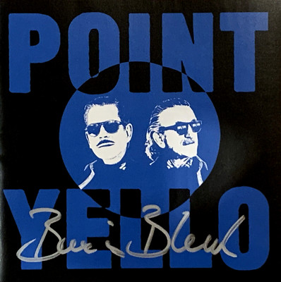 Signed by BORIS BLANK Yello Point Original Universal Polydor CD New Signiert