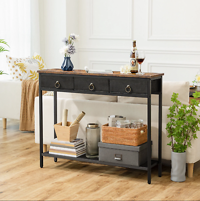 Console table with drawers narrow deals