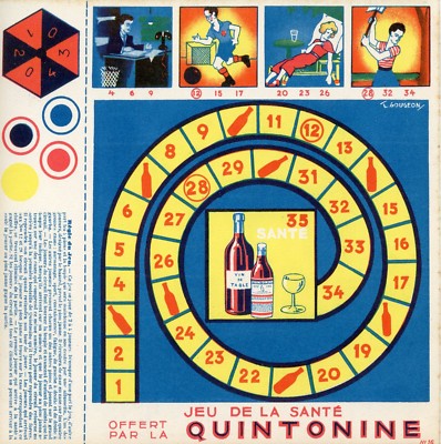 JEU DE LA SANTE // OFFERT PAR QUINTONINE // JEUX DE LOI
